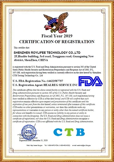 Certifications